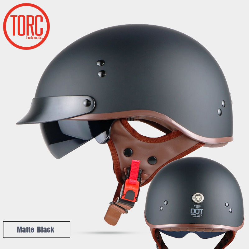 Classic Half Helmet, Black