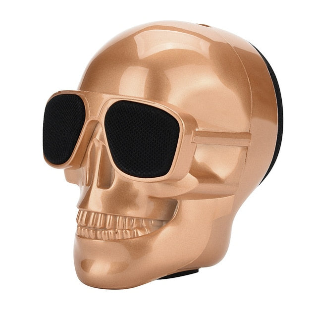 Skull fashion bluetooth speaker