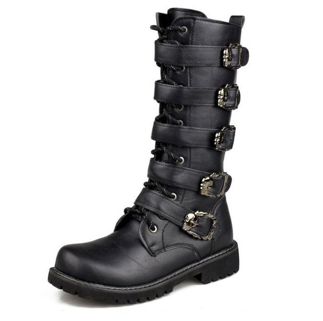 Unique on sale combat boots