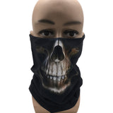 Face Scarf Skull Mouth Bandana 3D Seamless Balaclava Skeleton Magic Scarf Neck Mask Men Shield Fack Head Scarf Bike Brakees