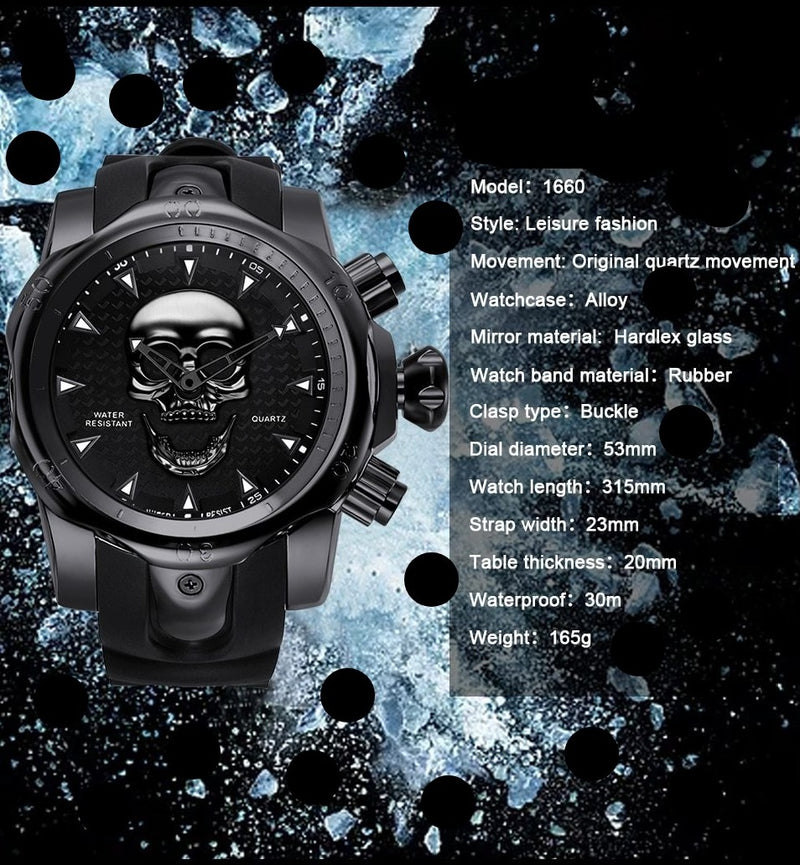 Skull watches for online sale